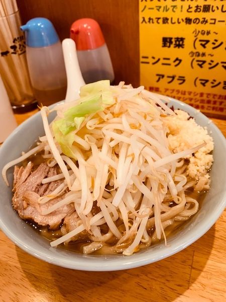 「小ラーメン 850円」@自家製麺 毘舎利の写真