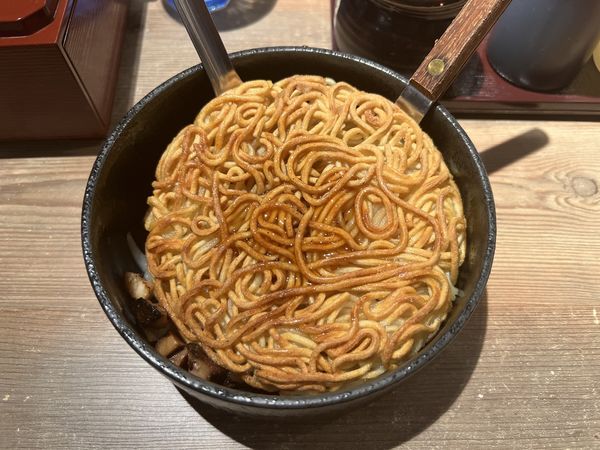 「焼き油そば680円」@焼き油そば専門店 焼爺の写真