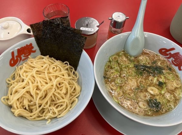 「味噌つけ麺790円」@ラーメン山岡家 岡山奥田店の写真