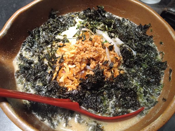 「信州岩のりらーめん」@麺場 田所商店 津田沼店の写真