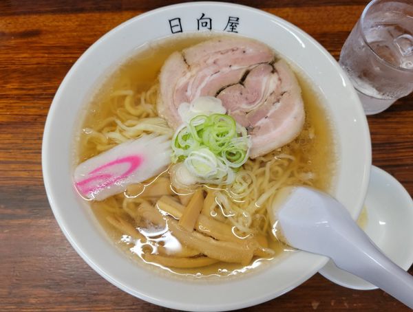 「ニンニクらーめん」@青竹手打ちラーメン 日向屋の写真