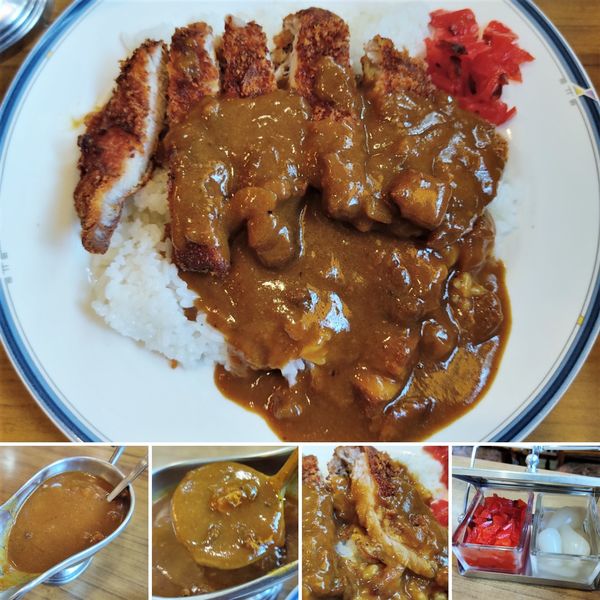 「カツカレーライス　1050円」@ジョイの写真
