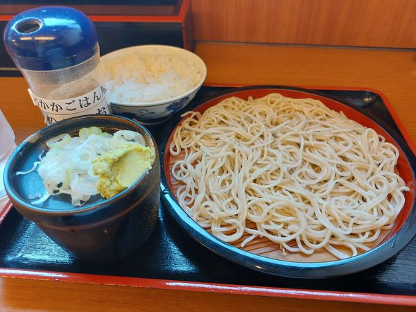 「もりそば並」@そばよし 神谷町店の写真