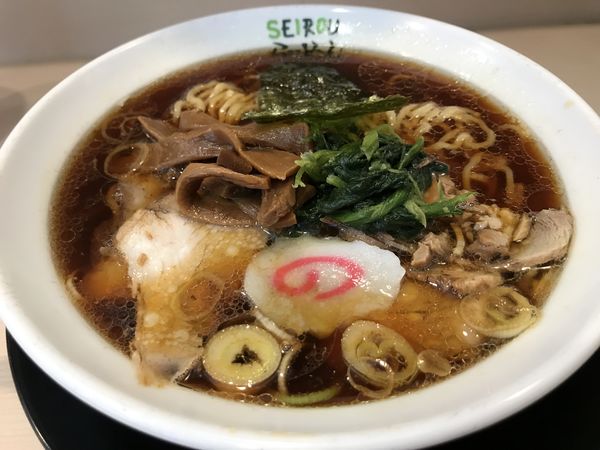 「生姜醤油らーめん」@SEIROUらーめんの写真