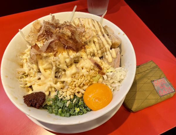 「まぜそば」@用心棒の写真