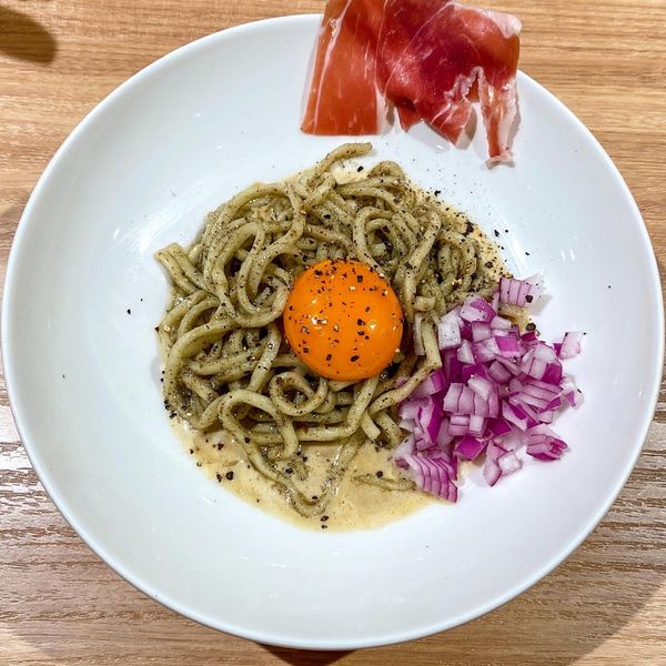 「にぼにぼなーら ¥1,100」@煮干し Noodles Nibo Nibo Cinoの写真