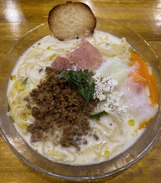 「【限定】クリーミーな冷やし麺　９８０円」@麺屋 ぬまたの写真