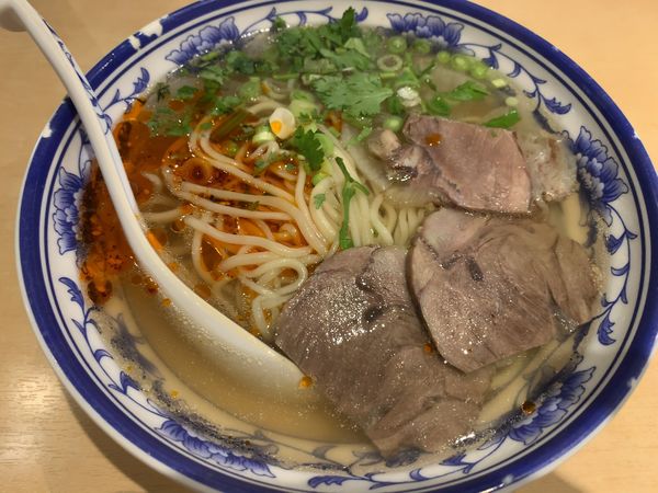 「蘭州拉麵」@中国蘭州牛肉拉麺 蘭少爺の写真