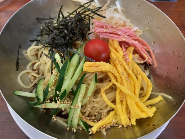 「冷やし中華」@ラーメン魁力屋 蕨店の写真