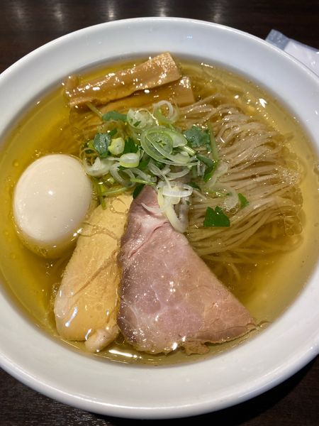 「味玉塩」@麺屋 彩音 ~Sign~の写真