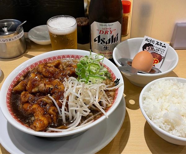 「肉汁麺レベル2 ¥980」@肉汁麺ススム 新橋店の写真
