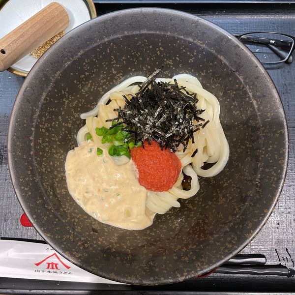 「明太タルタルうどん」@山下本気うどん 渋谷並木橋の写真