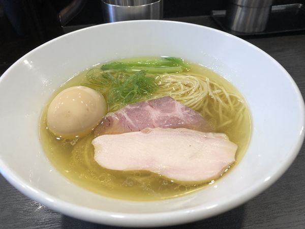 「味玉芳醇鷄そば（塩）」@麺や 福はらの写真