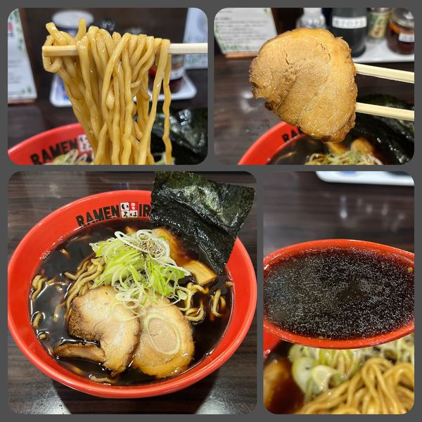 「ブラックラーメン¥820」@麺家いろは 海老名ビナウォーク店の写真