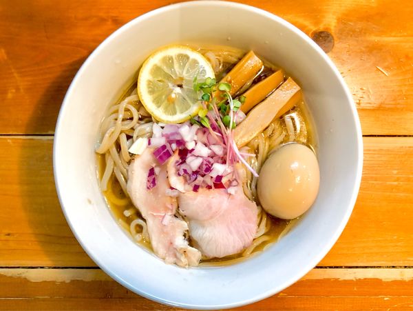 「★＜限定1＞鰹と昆布の冷やしラーメン🍜¥900」@愚直の写真