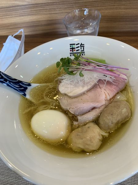 「特製塩ラーメン」@彩とりの写真