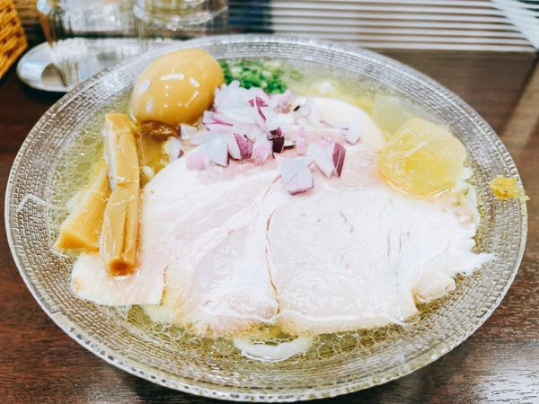 「冷製鯵煮干し 塩」@麺や 睡蓮の写真