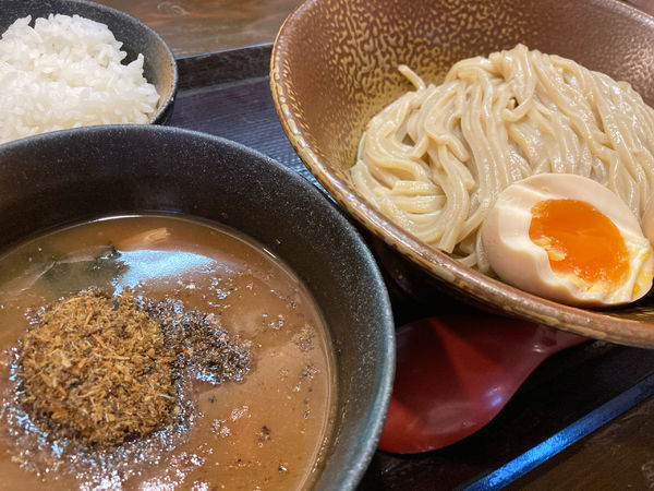 「つけ麺中盛り」@是・空 金沢藤江店の写真