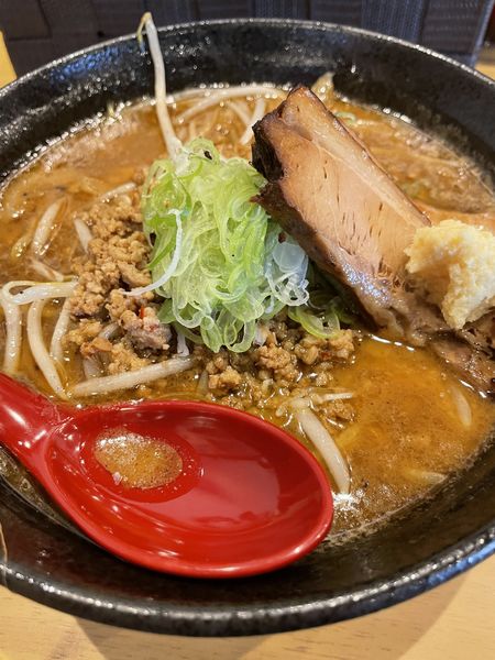 「味噌らーめん」@味噌ラーメンひぐまや 花巻店の写真