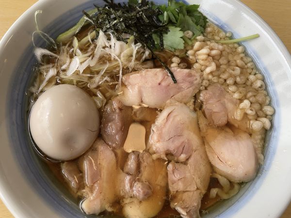 「山形鶏中華850円」@麺屋しん蔵の写真