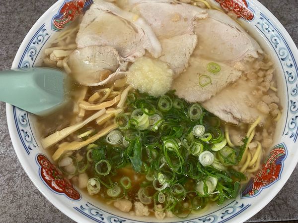 「中華そば特盛脂マシマシニンニクトッピング」@つたふじ 福山支店の写真