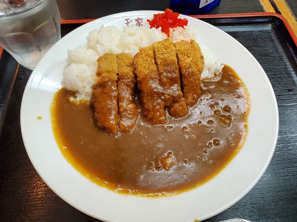 「カツカレー」@玉家の写真