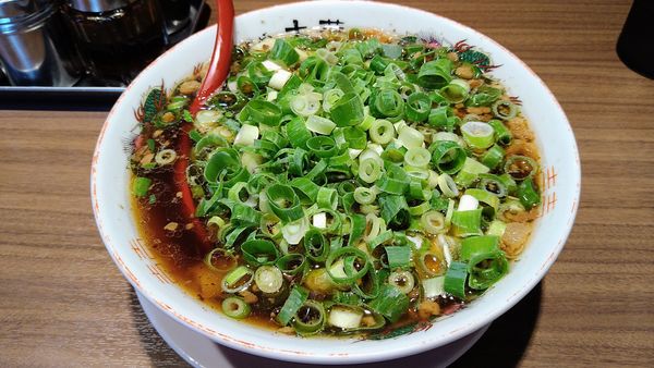 「中華ハーフ+ネギ増し」@麺や 太華 横浜橋店の写真