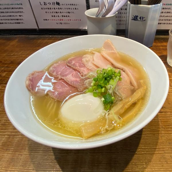 「全部乗せ塩らーめん」@町田汁場 しおらーめん 進化の写真