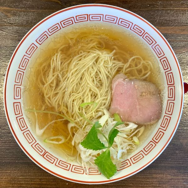 「煮干しの白醤油そば（750円）」@カドニアルの写真