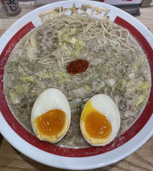 「煮玉子タンメン　６５９円」@オカモトタンメン 横浜青木橋店の写真