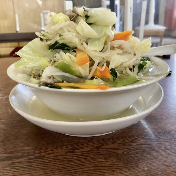 「野菜たっぷりタンメン￥770」@ドライブイン 扶桑の写真