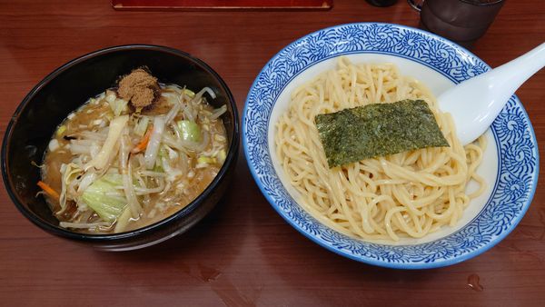 「野菜つけ麺 960円」@ちょっと美味しい中華食堂 大門の写真