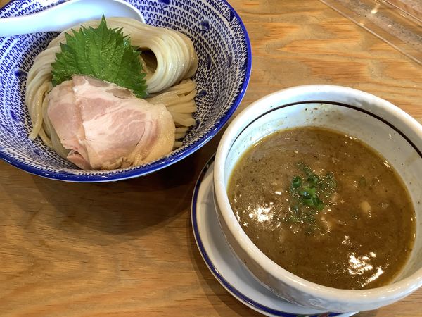 「鶏煮干濃厚つけ麺」@麺也 時しらずの写真