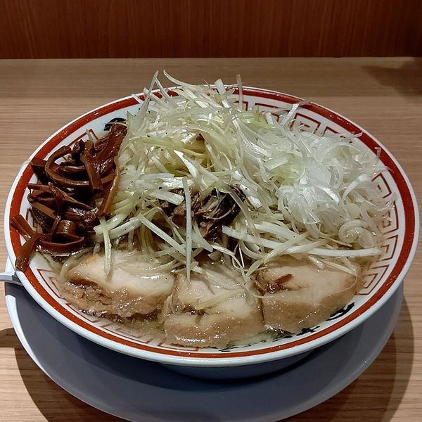 「冷やかけ中華そば【夏限定】＋追加ねぎ」@田中そば店 九段下店の写真