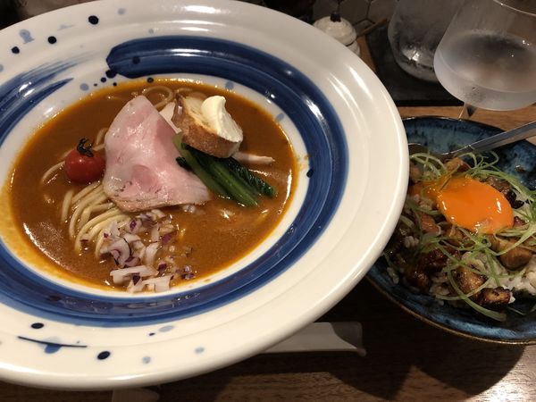 「元祖海老丸らーめん&飛騨豚山椒丼」@海老丸らーめんの写真