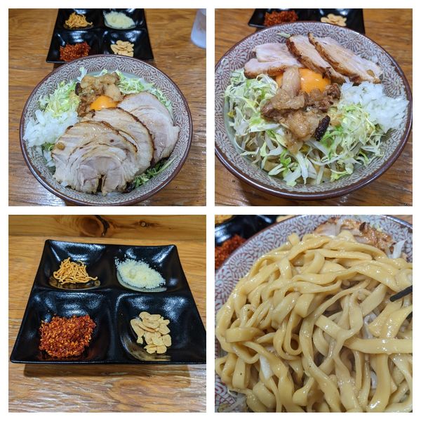 「さなじまぜそば(チャーシューマシマシ・アブラ・タマネギ)」@まぜそば さなじの写真