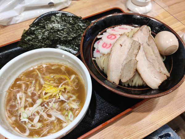 「味玉つけ麺中盛」@麺屋 睡蓮の写真