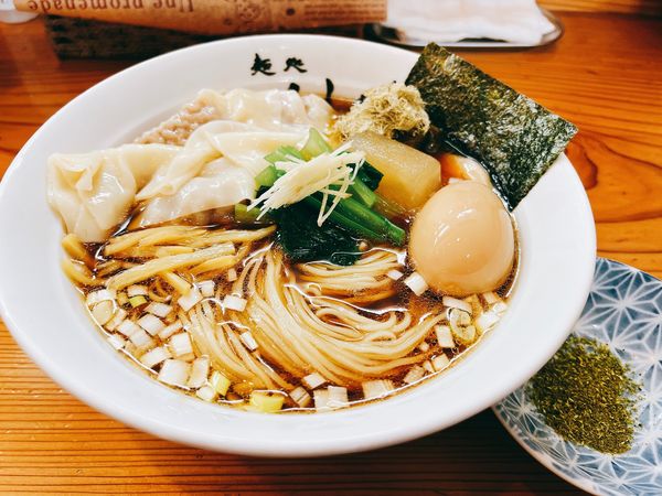 「特製冷たい煮干しソバ」@麺処 いし川の写真