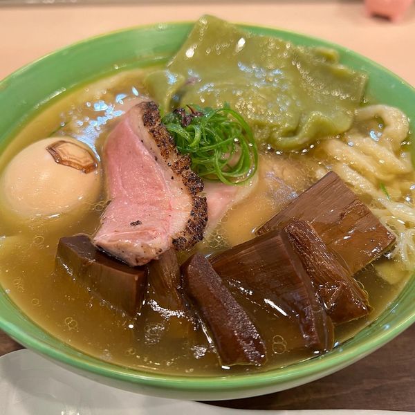 「特製手打中華蕎麦塩」@手打麺祭 かめ囲の写真