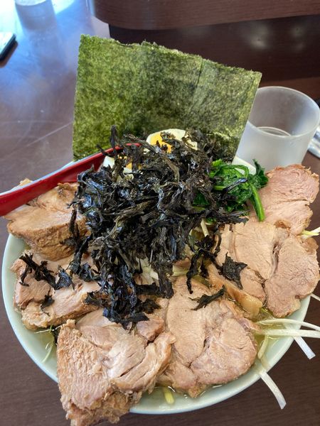 「ネギチャーシュー」@ラーメンショップ 二ツ橋店の写真