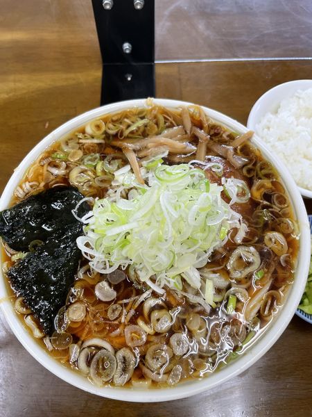 「チャーシューメン＋半ライス¥1,300」@鈴屋の写真