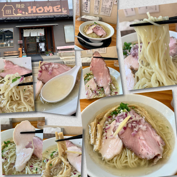 「【夏季限定】カマス煮干しの冷やしそば（塩）800円」@麺堂HOMEの写真