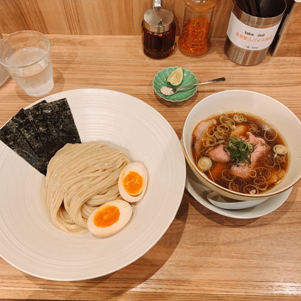 「特製醤油つけ麺」@麺処 ほん田 秋葉原本店の写真