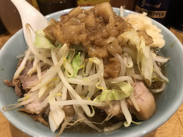 「小ラーメン豚2枚」@自家製麺 毘舎利の写真