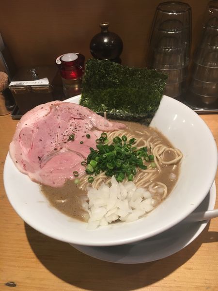 「濃厚煮干しそば」@麺屋 まほろ芭の写真