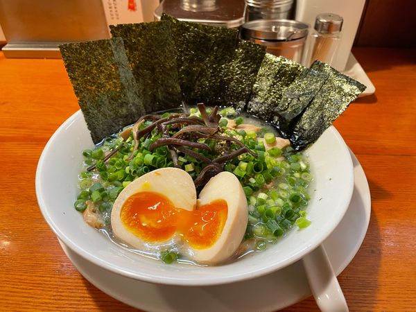 「いっさいがっさい」@博多まるきんラーメン 木場店の写真