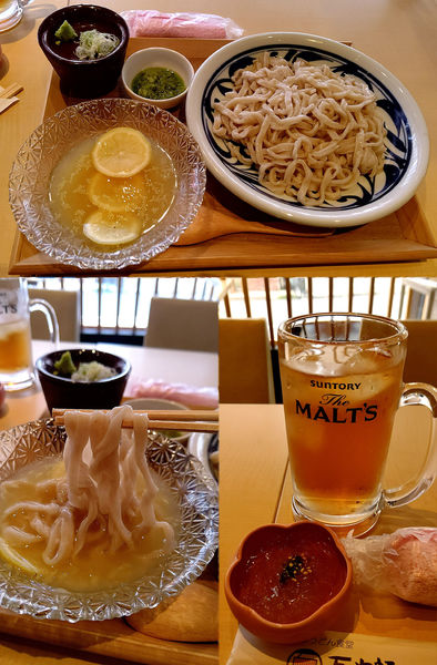 「夏期限定『レモン2022+少し大盛(¥900+100)』」@氏家うどん食堂 百次郎の写真