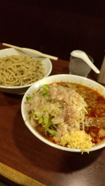 「つけ麺豚まし」@D麺の写真