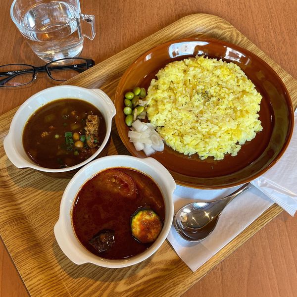 「キーマと野菜の “あいもり” カリー」@カリー＆ワイン ビストロ べっぴん舎 神保町店の写真