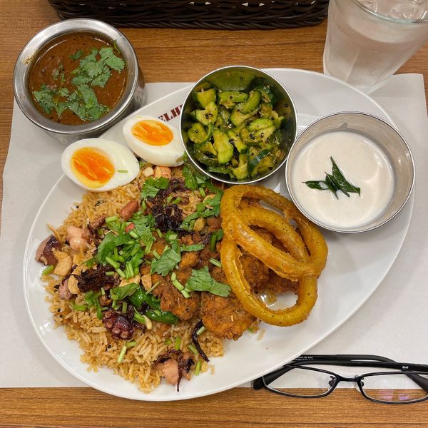 「モーリシャススタイルのタコビリヤニ」@アトリエデリーの写真